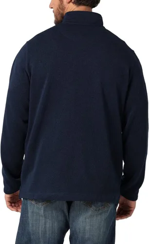 Vista 4 de Wrangler Authentics - Sudadera para hombre (forro polar, cierre de cremallera)