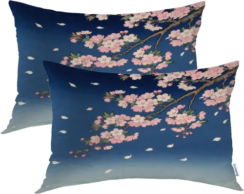 Vista 32 de Batmerry Bunny Basket of Flowers Cute Rabbit Spring Scene Throw Pillow Covers, A Cute Bunny Flowers Decorative Pillow Covers Digital Printing