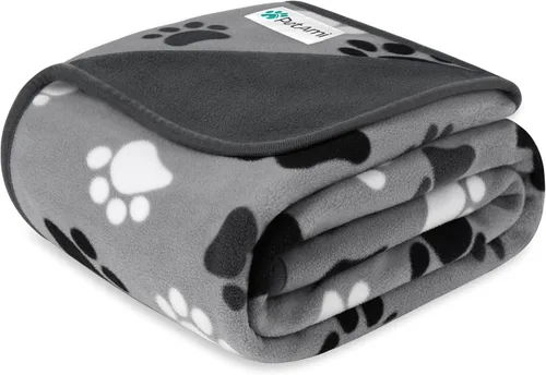 Vista 13 de PetAmi Manta Impermeable para Mascotas Cama para Perros Funda de Sofá para Muebles, Reversible Lavable Forro Polar Suave