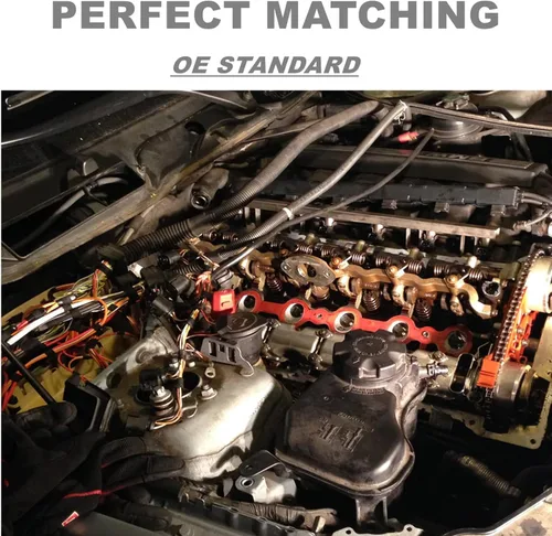 Vista 2 de AUCERAMIC 11127536785 Junta de Cubierta de Válvulas del Motor con Sello de Tubo de Bujía Compatible con 2006-2007 BMW E90 E91 E92 E93 325i 325xi