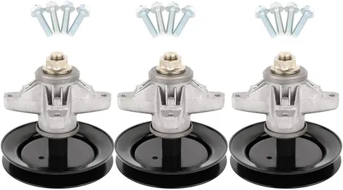 Vista 134 de SCITOO Reemplazo del conjunto del husillo de la cortadora para Great Dane Super Surfer 36 48 52 Husillo de cubierta D18030, 200041, 200262