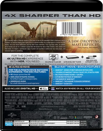 Vista 2 de Warcraft [Blu-ray]