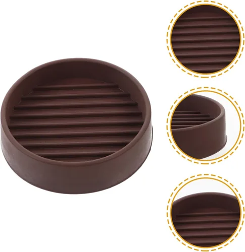 Vista 3 de 12 piezas de ruedas para muebles, tapones antideslizantes para muebles, patas de mesa, ruedas enrollables, protectores de piso para evitar arañazos