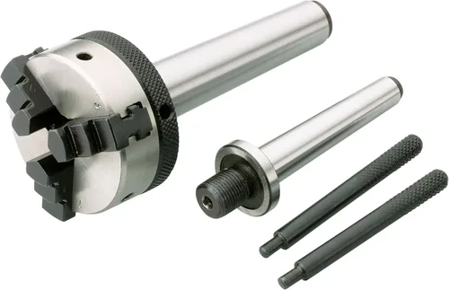 Vista 5 de SHOP FOX W1704 - Torno de sobremesa de 1/3 caballos de fuerza y mini portabrocas D4103 con pérgolas