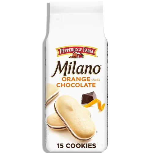 Vista 17 de Pepperidge Farm Milano - Galletas de chocolate oscuro, bolsa de 6 onzas (15 galletas)