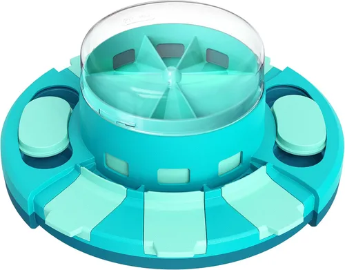 Aluckmao Juguetes Rompecabezas para Perros, Dispensador de Golosinas, Estimulación Mental