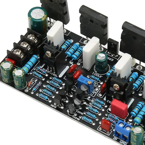 Vista 9 de Placa de amplificador de potencia mono de 200 W, módulo de tablero de amplificador de potencia digital de alta potencia A1943 C5200, placa