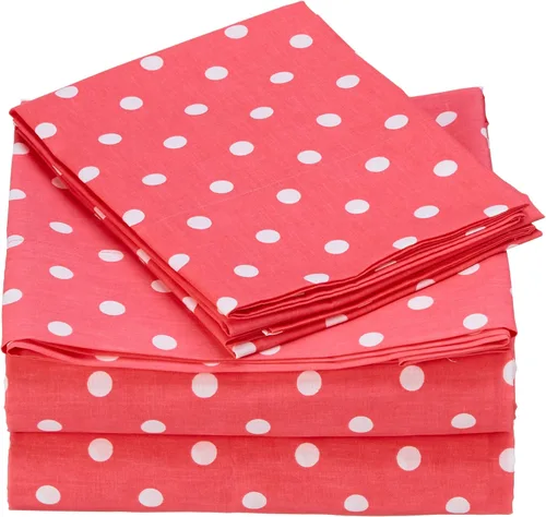 Vista 11 de Intelligent Design Juego de sábanas de tamaño individual para niñas, 100% algodón percal, suave, sábana encimera y ajustable, funda de almohada