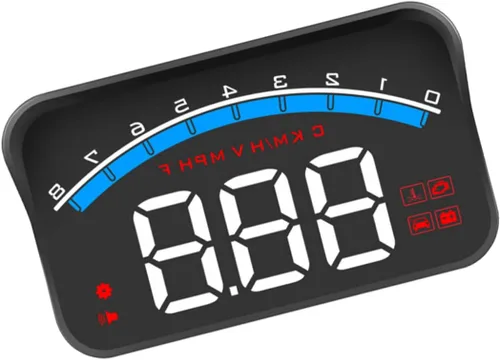 Vista 3 de Mikikit 2 unids coche Monitores Remolque para coches digital velocímetro coche velocímetro Shenzhen Refit