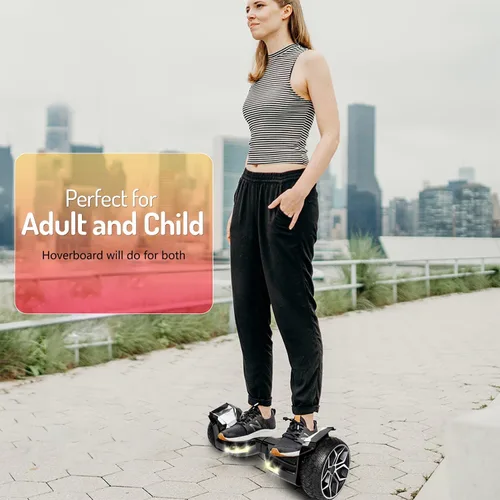 Vista 6 de 8.5” All Terrain Hover Board, Off Road Self Balancing Scooter with Bluetooth and LED Lights, UL2272 Safety Certified