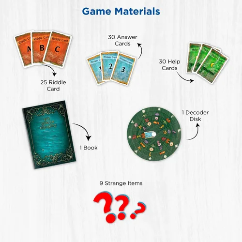 Vista 4 de El tesoro hundido EXIT: El juego - Un juego de Kosmos Experiencia de sala de escape en casa basada en cartas, apta para la familia, de 1 a 4