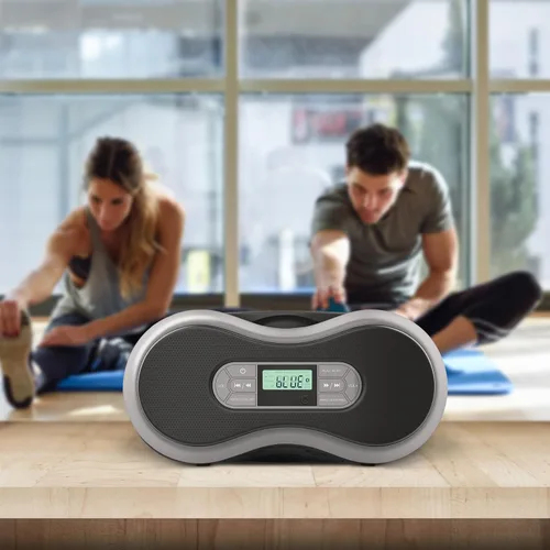 Vista 4 de Core Innovations Boombox de CD Bluetooth portátil con radio FM digital