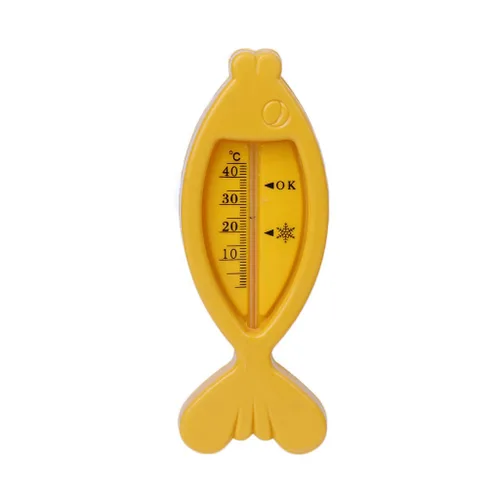 Vista 4 de Agua Termómetro Bebé Baño Pescado Forma De Temperatura Infantil Ducha Niño 1 Color Al Azar