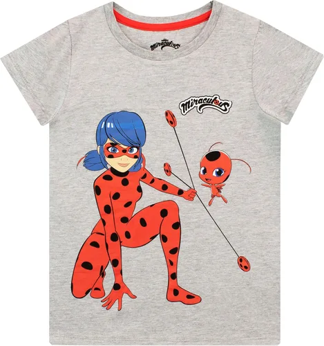 Vista 2 de Miraculous Conjunto de 2 piezas de camiseta y leggings de mariquita para niñas