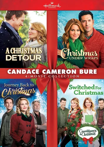 Candace Cameron Bure 4-Film Collection A Christmas Detour, Christmas Under Wraps, Journey Back to Christmas, Switched for Christmas
