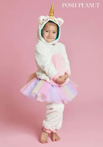Vista 6 de Posh Peanut - Disfraz de unicornio Eleanor para niños pequeños