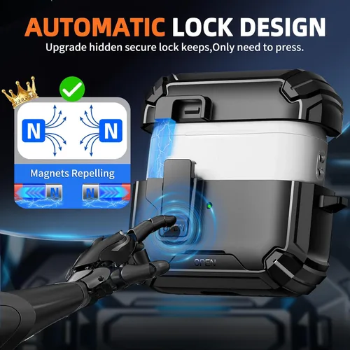 Vista 4 de Inesore for Airpods Pro 2nd Generation Case Cover with Cleaner Kit,with Lock for Airpods Pro Case Cover,Classic Cool Funny Game Console Hard Air Pod