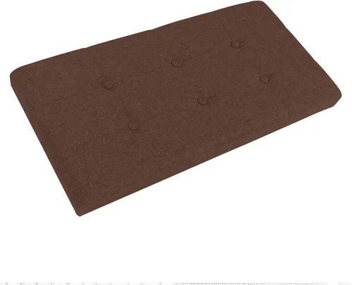 Vista 60 de Lavish Home - Banco otomano con almacenamiento, plegable, tapa acolchada de espuma con punzoneado de 30 pulgadas, gris oscuro