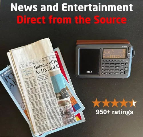 Vista 4 de Eton Elite Executive AM/FM/Banda de Aeronaves/SSB/Radio de onda corta