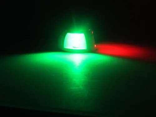 Vista 9 de BARCO MARINO ROJO Y VERDE ARCO LED NAVEGACIÓN LUZ IMPERMEABLE 12M BARCO MX