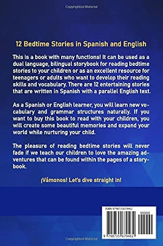 Vista 2 de 12 Bedtime Stories in Spanish and English Learn Spanish with Parallel English Text (Bilingual Spanish-English)