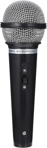 Toyvian Micrófono para niños: accesorio de micrófono falso de plástico, juguete de micrófono de juego de simulación para niños pequeños - Accesorios