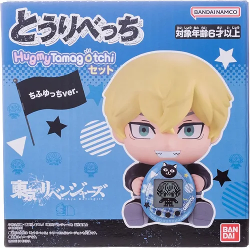 Vista 6 de Tamagotchi Nano x Tokyo Revengers - Figura de vinilo Chifuyu, HugmyTamagotchi
