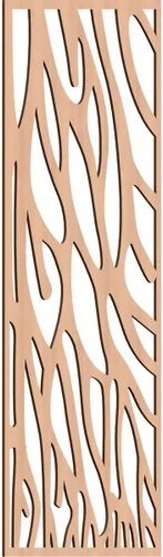 Vista 23 de Ekena Millwork WALW10X25X0250BRICH Bristol Paneles de pared decorativos de madera con calado, 9 3/8 pulgadas de ancho x 24 3/8 pulgadas de alto