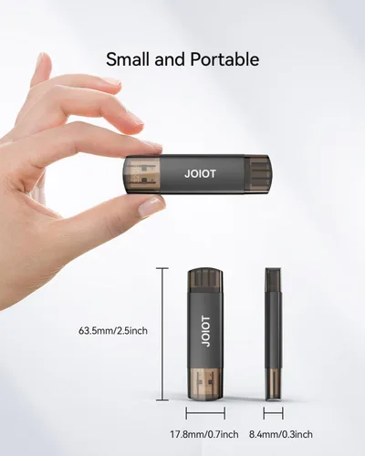 Vista 7 de Unidad flash USB C de 32 GB, unidad flash USB 3.0 dual tipo C + USB A portátil tipo C unidad flash USB tipo C 2 en 1 unidad de pulgar USB-C