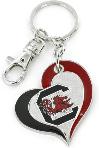 Vista 20 de aminco NCAA unisex-adulto Llavero de Corazón Espiral