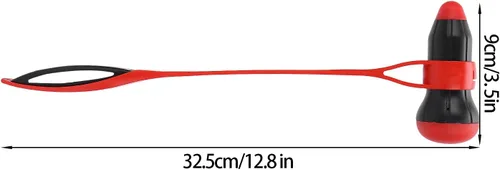 Vista 6 de Pistola de masaje, Masajeador de espalda de silicona, Masajeador de hombro de cuello elástico, Herramientas de masaje muscular para acupresión