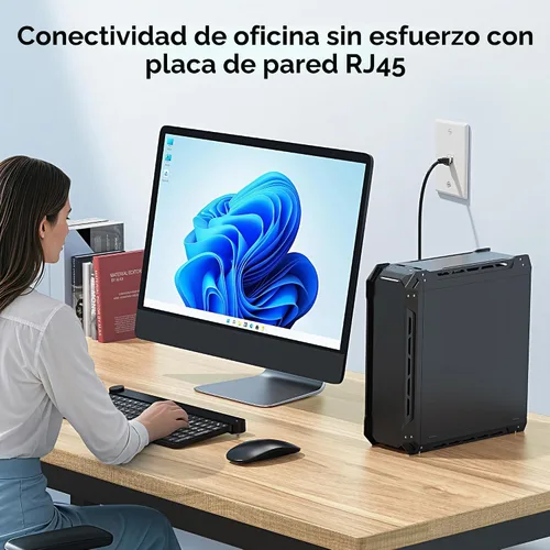 Vista 2 de Cable Matters - Paquete de 10 placas de pared Keystone de 1 puerto