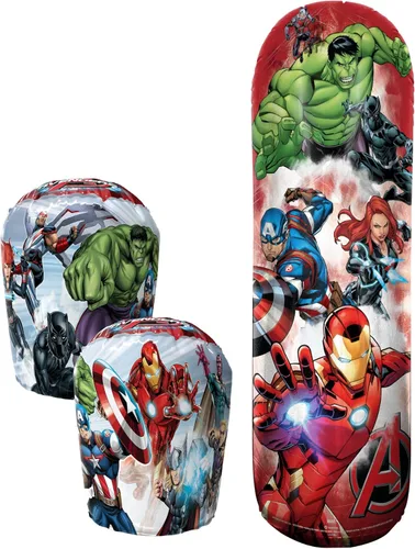 Vista 9 de Hedstrom Marvel Avengers Bop Bag - Saco de boxeo inflable, 36 pulgadas, (56-9106)