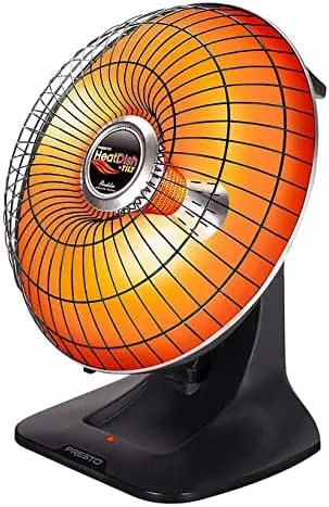 Vista 2 de presto heat dish - calentador parabólico