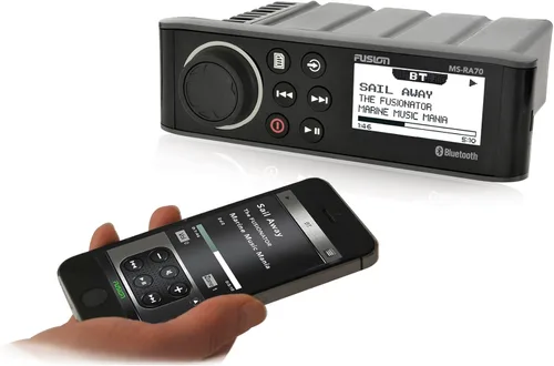 Vista 3 de Fusion Entertainment MS-RA70 - Sistema de entretenimiento marino con Bluetooth.