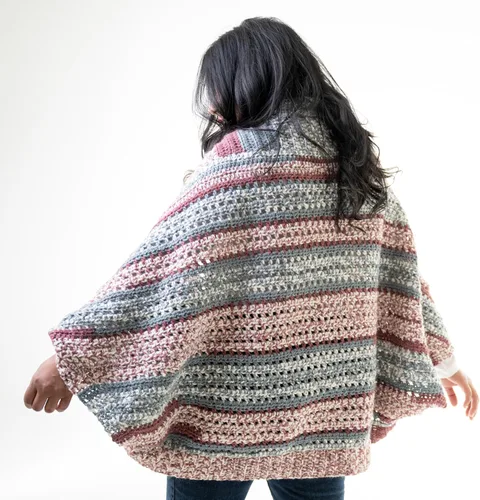 Vista 3 de Lion Brand Yarn - Ovillo de lana Wool Ease Fair Isle, hilo para tejer, color beige/oliva, 1 unidad