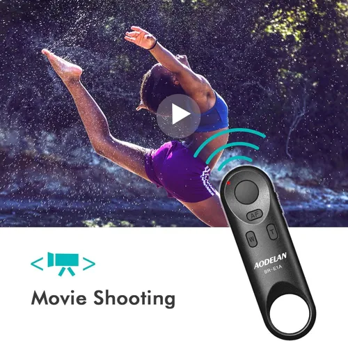 Vista 8 de AODELAN Mando a distancia de cámara para Canon EOS RP, EOS R, R5, R6, M50, M50 II, 6D Mark II, 77D, 850D, 800D, 200D, 250D, EOS Rebel SL2, Rebel