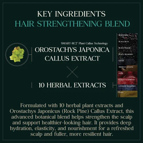 Vista 3 de Champú antipérdida de cabello, champú para el crecimiento del cabello Botanic Cellcare 16.9 fl oz, 16.90 fl oz Sin sulfato, sin parabenos y seguro