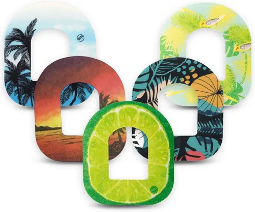 Vista 28 de ExpressionMed - Parches adhesivos para Omnipod (paquete de 5) - Impermeables y resistentes al sudor, cubiertas de sensor que no se deshilachan