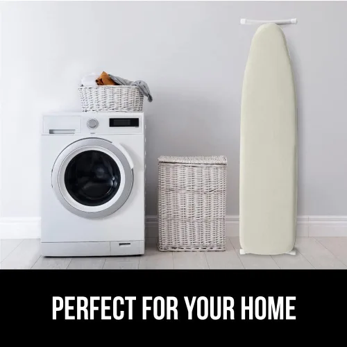 Vista 9 de GORILLA GRIP The Original - Funda y almohadilla para tabla de planchar, revestimiento de silicona, acolchado grueso resistente a quemaduras, fundas