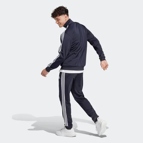 Vista 5 de adidas Traje de chándal básico de 3 rayas para hombre