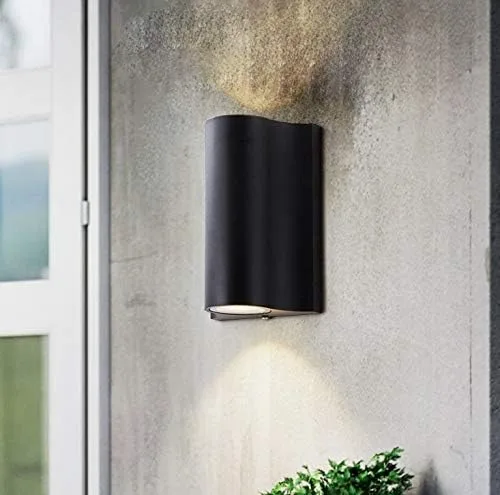 Vista 8 de Apliques de pared LED de 14 W para exteriores e interiores, impermeable, iluminación arriba/abajo, puerta de puerta, escalera, montaje