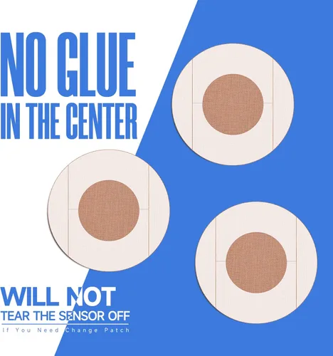 Vista 3 de Cubiertas de sensores para Libre 2/3-30 Pack de cubiertas de sensor de color bronceado-Parches adhesivos impermeables