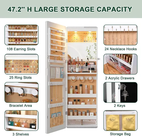 Vista 5 de HNEBC Armario de Joyería 6293, Madera