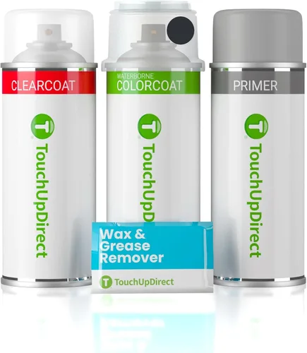 Vista 75 de TouchUpDirect PPSB Azul Profundo Metálico Compatible con Pintura de Retoque Exact Match para Tesla, Kit Esencial en Aerosol