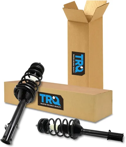 Vista 124 de TRQ Conjunto de Amortiguador y Resorte Delantero Cargado con Resorte Helicoidal Pre-ensamblado Compatible con Jeep Cherokee Limited AWD 14-22 Sin