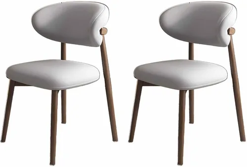 Vista 11 de Solid Wood Dining Chairs Kitchen Chairs Set of 2 Mid Century Modern Dining Chairss with Wooden Frame and Upholstered, Armless, Cafe Casual Chairss