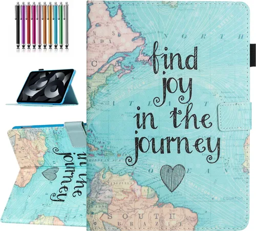 Vista 9 de Funda para iPad Mini6 (8.3 pulgadas, versión 2021) iPad Mini 6ª generación, funda protectora delgada con función atril, función de encendido y Playa