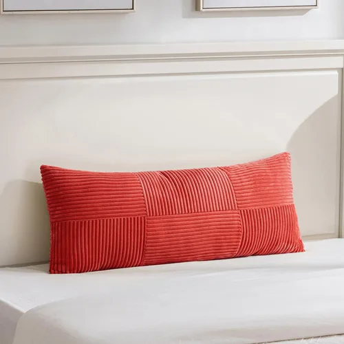 Vista 45 de Fancy Homi Fundas de almohada decorativas lumbares de color amarillo mostaza de 12 x 20 pulgadas para sala de estar, sofá cama, estilo rústico