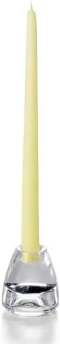 Vista 48 de yummi Velas cónicas naranjas de 12 pulgadas - 12 por paquete Naranja Brillante